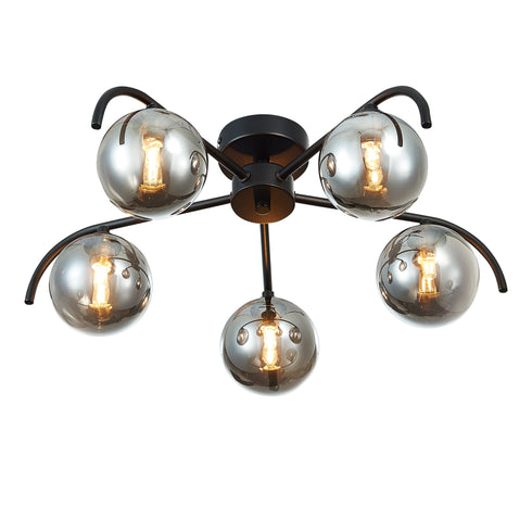 Flush luminaire in Black LL00165